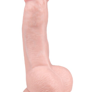 EasyToys: Realistic Dildo with Suction Cup, 15 cm, ljus