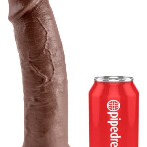 King Cock: Realistic Dildo, 27 cm, mörk