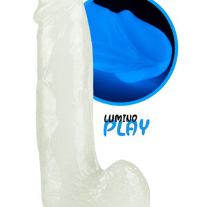 LoveToy: Lumino Play, Självlysande Dildo, 19 cm