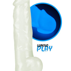 LoveToy: Lumino Play, Självlysande Dildo, 22 cm