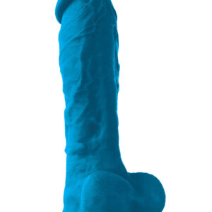 NSNovelties: Coloursoft Dildo, 24 cm, blå