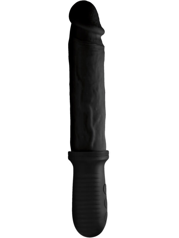 XR Master Series: 8X Auto Pounder, Thrusting Dildo, svart