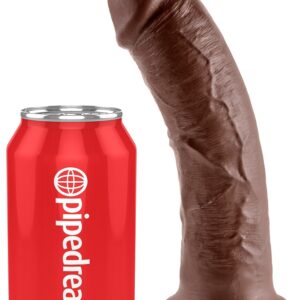 King Cock: Realistic Dildo, 20 cm, mörk