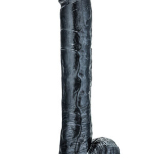 Jet: Dark Steel Dildo, 35 cm