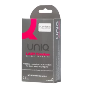 Uniq Lady Condom 3-pack