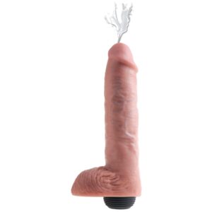 King Cock Squirting Cock With Balls 11Inch