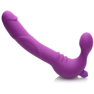 Strap U: Royal Revolver, Vibrating Strapless Strap On Dildo