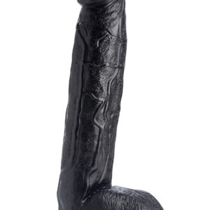 XR Brands: Raging Rhino Veiny Dong, 45 cm, svart