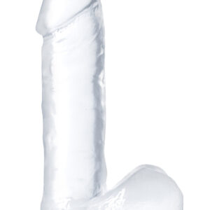 B Yours: Diamond Glimmer Dildo, 20 cm, transparent