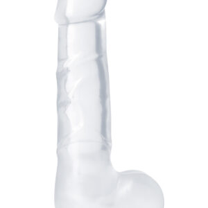 B Yours: Diamond Quartz Dildo, 19 cm, transparent