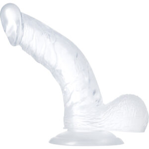 B Yours: Diamond Sparkle Dildo, 16.5 cm, transparent