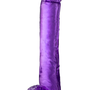 B Yours Plus: Hefty n' Hung Dildo, 36 cm, lila