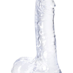 B Yours Plus: Ram n' Jam Dildo, 20 cm, transparent