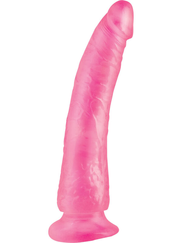 Pipedream Basix: Slim Seven Dildo, 20.5 cm, rosa