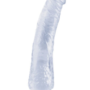 Pipedream Basix: Slim Seven Dildo, 20.5 cm, transparent