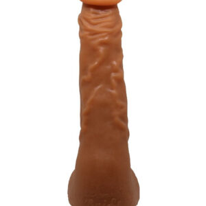 Beautiful Jason: Realistisk Dildo med Sugpropp, 23 cm, mörk