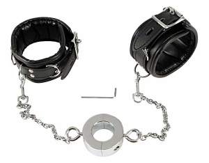 Cuffs and Cock Ring