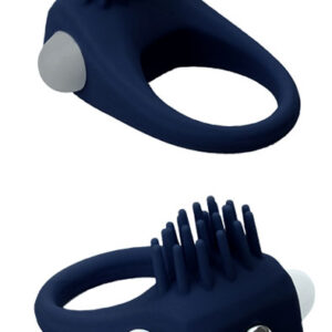 Dream Toys Rings Of Love Stimu Ring Blue Penisring med vibrator