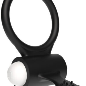 Power Clit Cockring Heart Penisring med vibrator