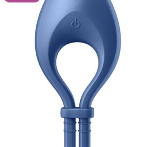 Satisfyer Bullseye Ring Vibrator Blue Appstyrd Penisring