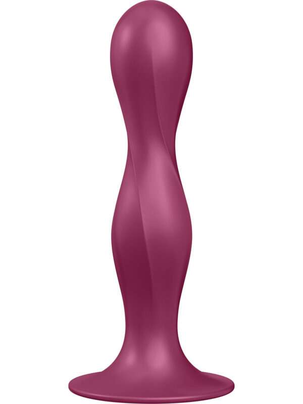 Satisfyer: Double Ball-R, Weighted Dildo, röd