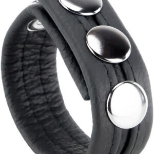 The Red Cockring En Cuir Black Penisring