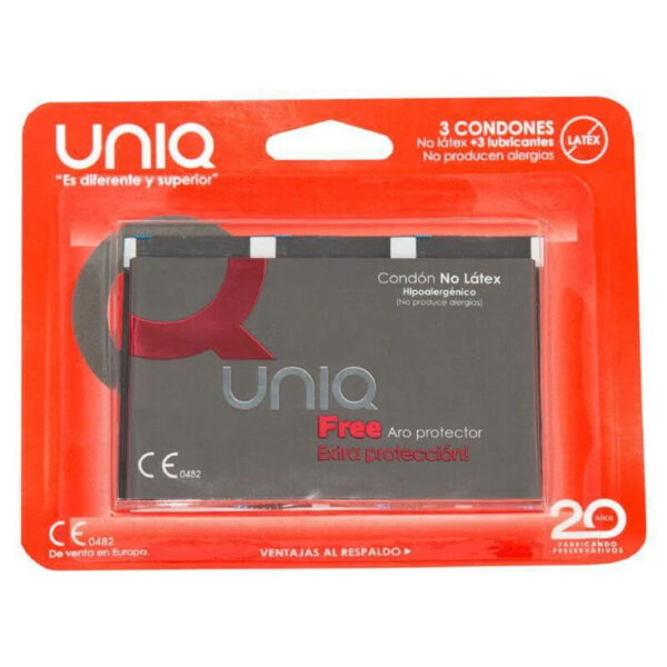 Uniq Latexfri Kondomer 3-pack