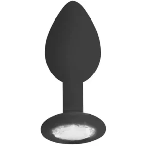 Diamond Butt Plug Black