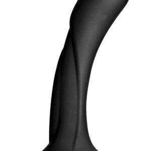 Doc Johnson: G-Spot Silicone Dildo, 17 cm, svart