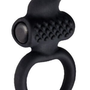 Lingus Vibrating Cock Ring Black Penisring med vibrator