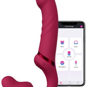 Lovense: Lapis, Bluetooth Vibrating Strapless Strap-on Dildo