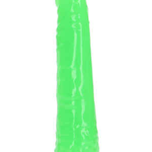 RealRock: Glow in the Dark Realistic Dildo, 15.5 cm, grön