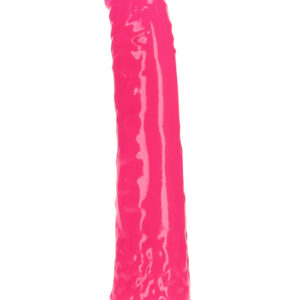 RealRock: Glow in the Dark Realistic Dildo, 18 cm, rosa