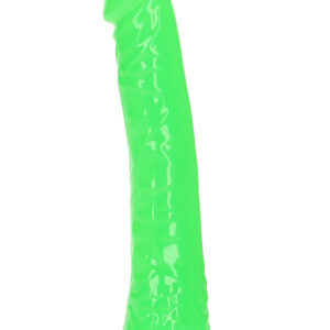 RealRock: Glow in the Dark Realistic Dildo, 20 cm, grön