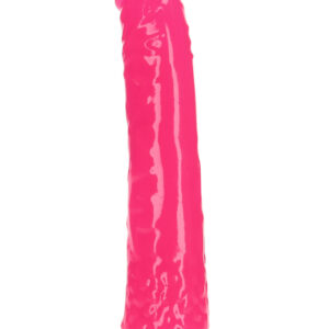 RealRock: Glow in the Dark Realistic Dildo, 20 cm, rosa