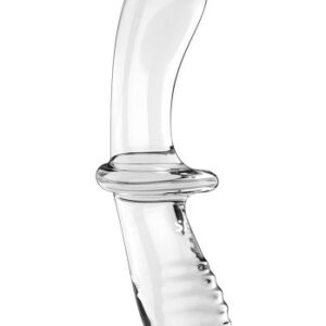 Satisfyer Double Crystal Glass Dildo, Clear