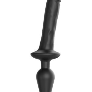 Strap-On-Me: Switch Plug-In Realistic Dildo, L