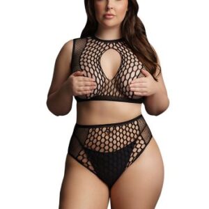 Two Piece Set Fishnet And Fence Net - Queen Size