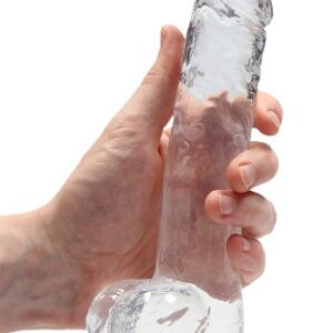 Crystal Clear dildo 19 cm, Clear