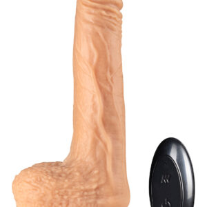 Dr. Skin Silicone: Dr. Grey Thrusting & Gyrating Dildo, 20 cm