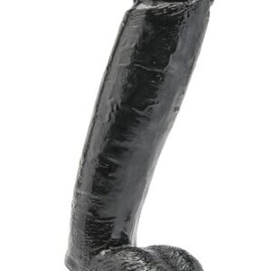 Get Real Svart Dildo 26 cm