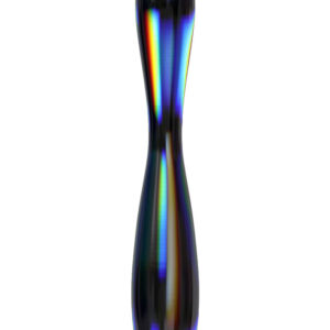 LoveToy: Twilight Gleam Glass Dildo, Double Delight