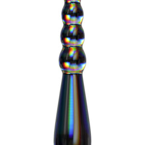 LoveToy: Twilight Gleam Glass Dildo, Rising Ripples