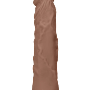 RealRock Skin: Realistic Dildo, 21.5 cm, brun