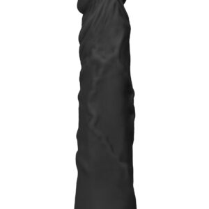 RealRock Skin: Realistic Dildo, 21.5 cm, svart