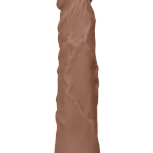 RealRock Skin: Realistic Dildo, 27 cm, brun