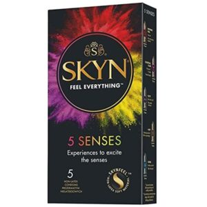 SKYN 5 Senses Latexfria Kondomer