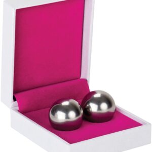 Shots Toys: Ben Wa Balls, Heavy Weight, silver