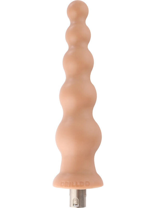 Auxfun: Ribbed 3XLR Dildo Attachment, 21 cm