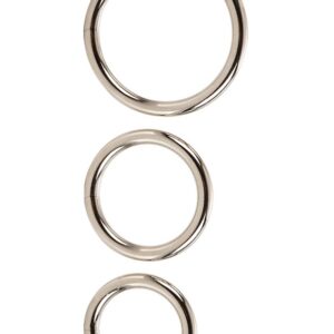 California Exotic: Silver Ring Set, 3-pack